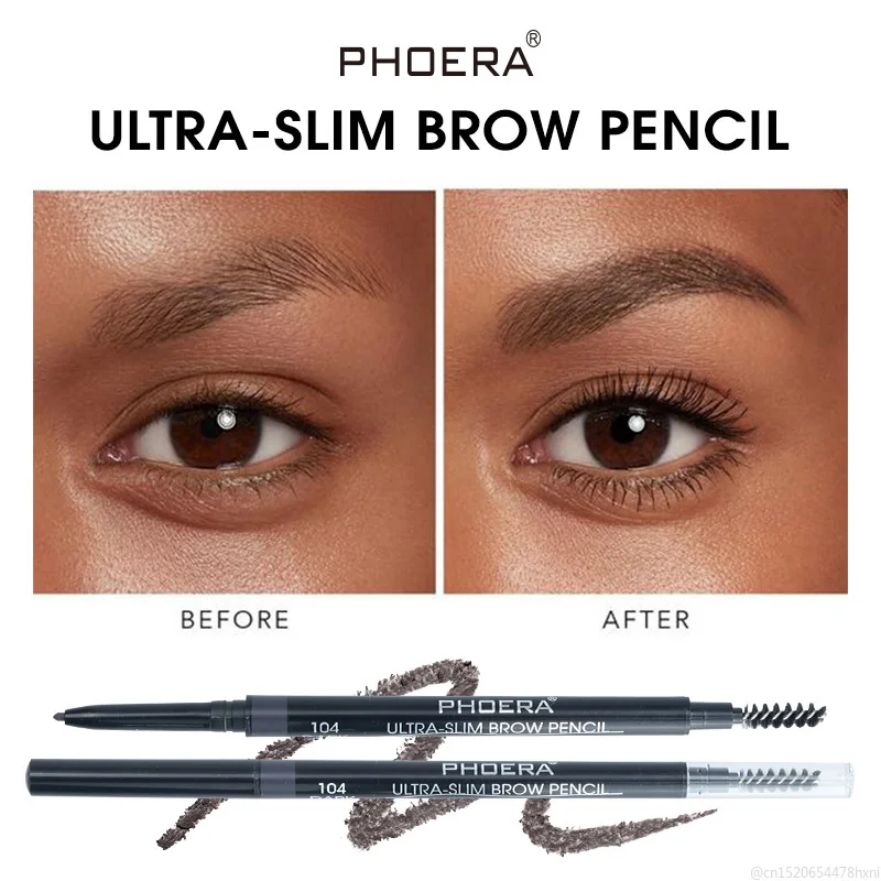 5 Color Double Ended Super Fine Eyebrow Pencil Natural Waterproof Lasting Not Blooming Microblade Brow Pen Eyebrows TSLM1