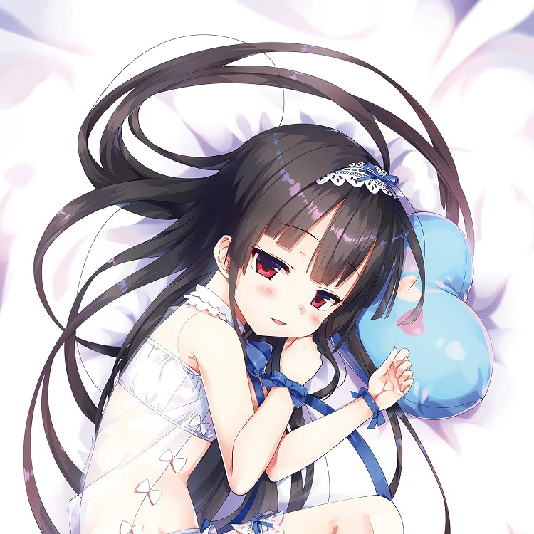 Anime Maitetsu Hayase Fukami Girl Dakimakura Hugging Body Pillow Case Long Otaku Cushion Cover Cosplay High Quality Decoration |