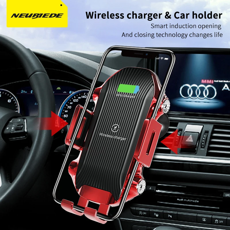 Neubiede Qi Wireless Car Charger Automatic
