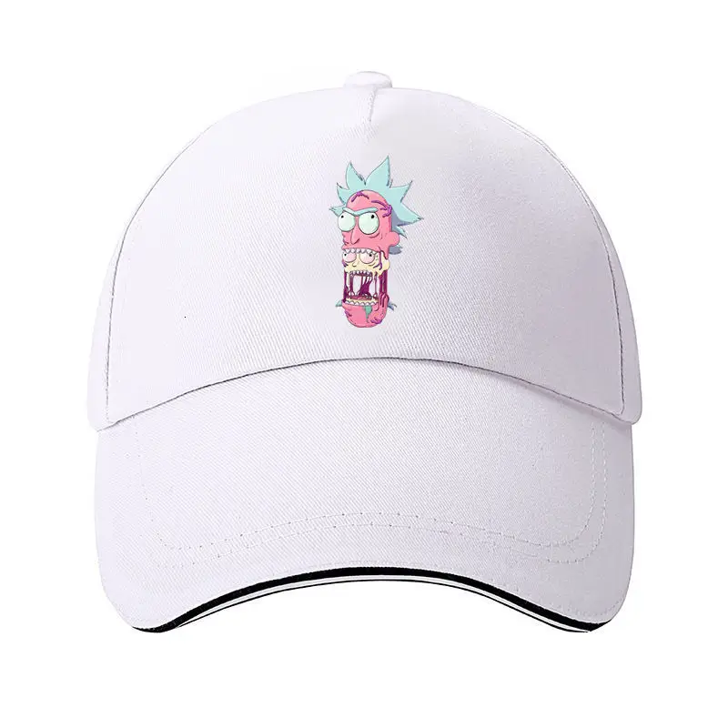 Rick and morty cotton Cap Pickle Rick Baseball hat Meeseeks Poopy Gold Plumbus Snapback Gorras Bone Casual dad hat - Цвет: 2