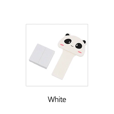 White Крышка для унитаза, милый мультяшный чехол для унитаза, ручка для унитаза, грязная ручка, неоткрытый туалет, крышка для унитаза - Цвет: White
