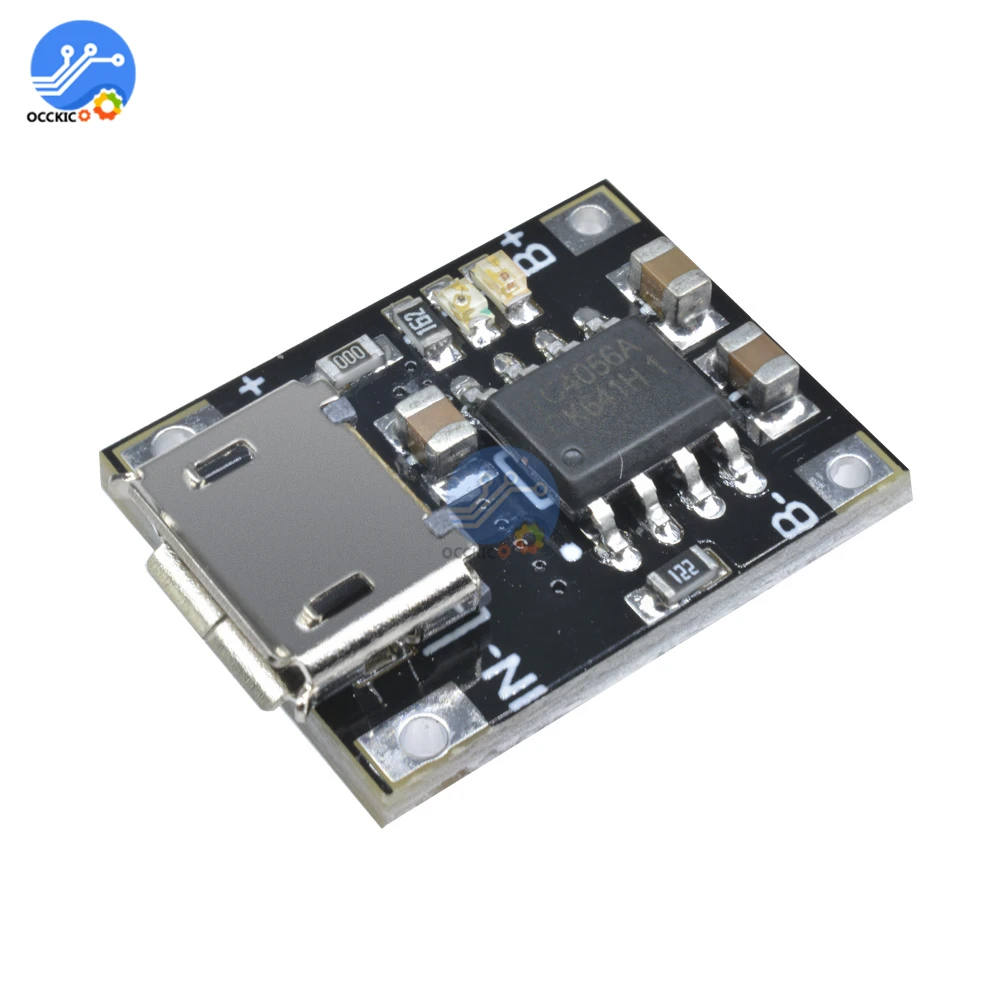 Micro USB 5V 1A 18650 TP4056 модуль зарядного устройства литиевой батареи зарядная плата с