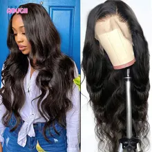 Body Wave Lace Front Wig Human Hair Lace Frontal Wigs For Women Brazilian Weave Hair Pre Plucked 28 30 Inch Loose Deep Wave Wig