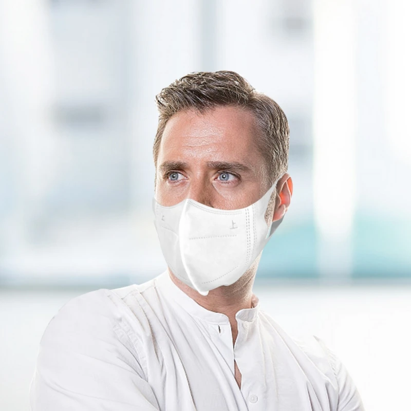 

200PCS Box Disposable 3D Daily Protective Mask Popular 3 Layer Nonwoven Filter Cotton Elastic Ear Hook Activated Carbon Filter