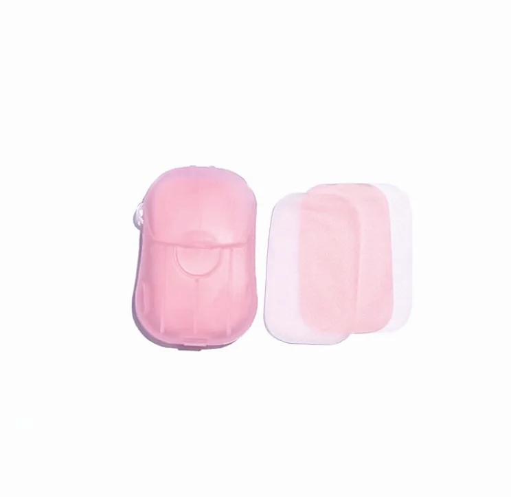 C806 Pink CTREE 2 коробка мыло бумага одноразовая антисептик для рук, мыло для детей и взрослых путешествия для чистки и стерилизации мыло бумага ванная комната гаджет C806 - Цвет: C806 Pink