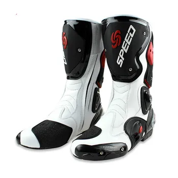 

Speed motorcycle shoes racing thigh boots cross-country boots car boots mens leather motorcycle boots warm motorcycle boots