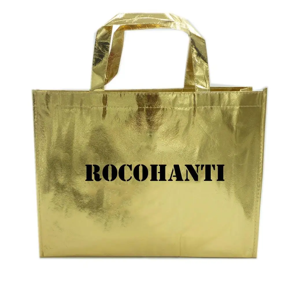 30*40*10 Cm 50X Fabriek Doule Dikke Hoge Kwaliteit Laser Film Non Woven Shopping Gift Zakken Voor promotie Custom Logo Afdrukken 30*40*10 Cm 50X Fabriek Doule Dikke Hoge Kwaliteit Laser Film Non Woven Shopping Gift Zakken Voor promotie Custom Logo Afdrukken