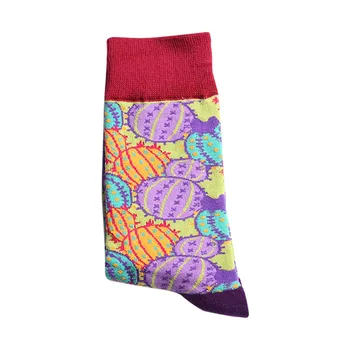 

Sagace Socks Winter Print Socks Women Creative Color Mixed Printing Bright Sock Comfortable Casual Long Ankle Socks Korea Носки