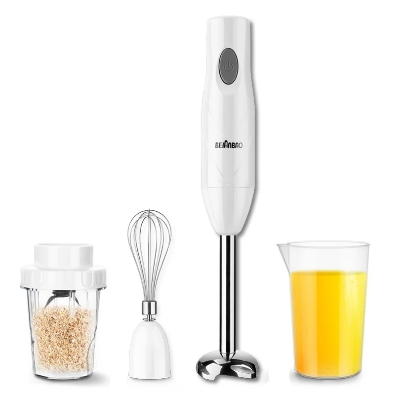 

mixer blender electric baby food maker Portable Blender cup 4 in 1 set for Kitchen Whisk Beaker Juicer Mixer Smoothie for home