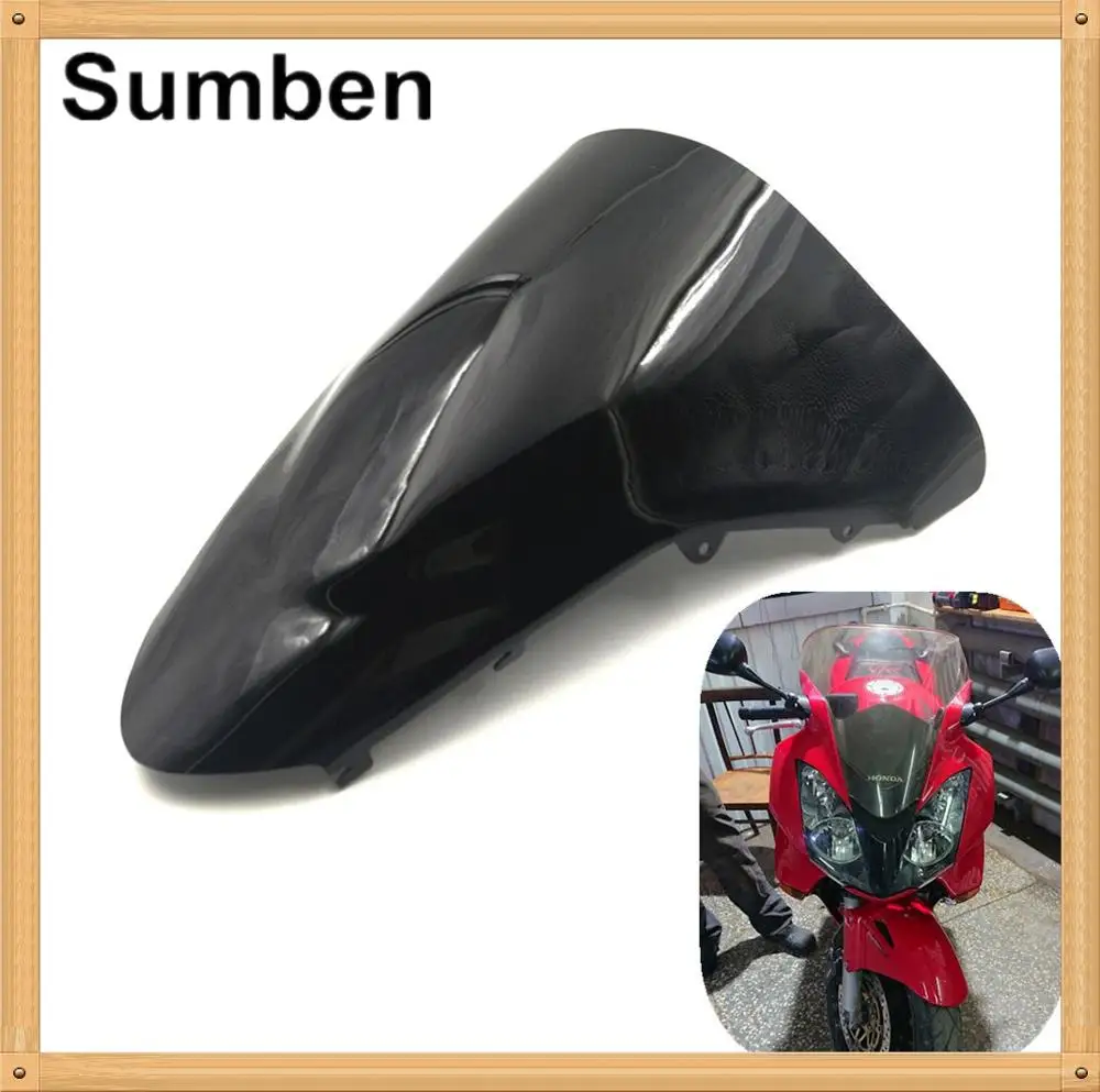 US Black ABS Windshield Windscreen For Honda Interceptor 800 VFR800 2002-2013 03 US Black ABS Windshield Windscreen For Honda Interceptor 800 VFR800 2002-2013 03