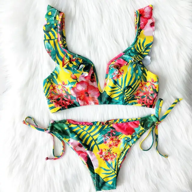Brazilian Sexy Print Bikini 8