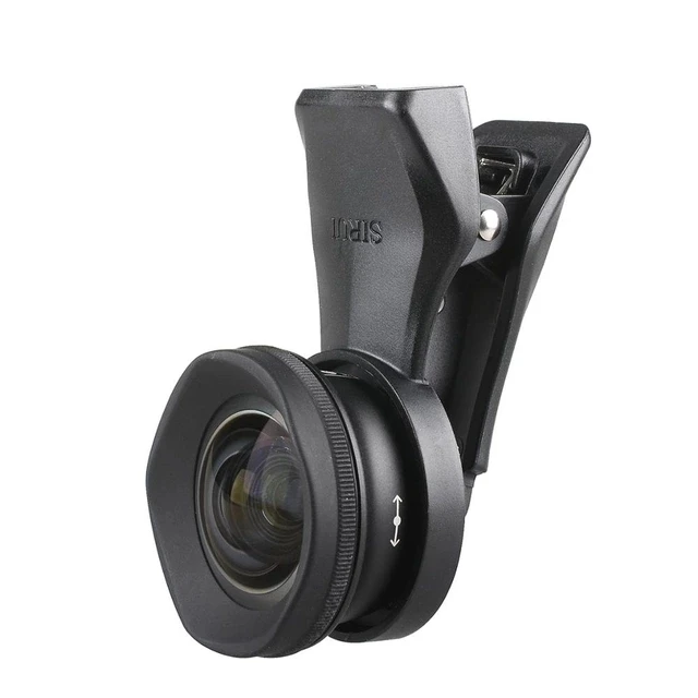 18MM wide angle Sirui 18 мм Широкоугольный 10X макротелефон объектив HD 4K рыбий глаз телефото портретная камера телефон линзы для iPhone Xs Max X 8 7 huawei - Цвет: 18MM wide angle