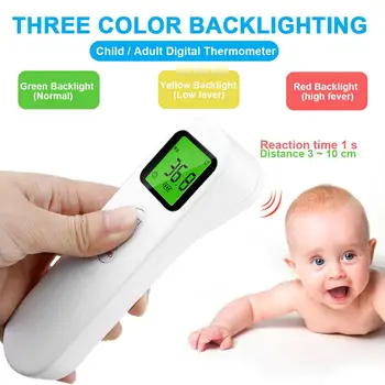 

non-contact infrared thermometer smart electronic fast accurate Forehead Body temperature measurement Tool for Baby Kids Adult