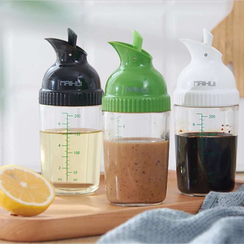 

Factory direct kitchen condiment leakproof seal soy sauce pot vinegar bag cover seasoning bottle spice rack jar porta tempero