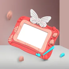 Детская Магнитная hua ban zhuo с 6 Zhang справочная карта ноги decontructable культивировать детей живопись способность