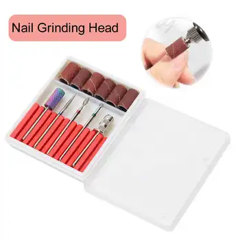 

5pcs Nail Polish Removal Art Grinding Head Dead Skin Removal Nail Drill Bits Sanding Polishing Head Set