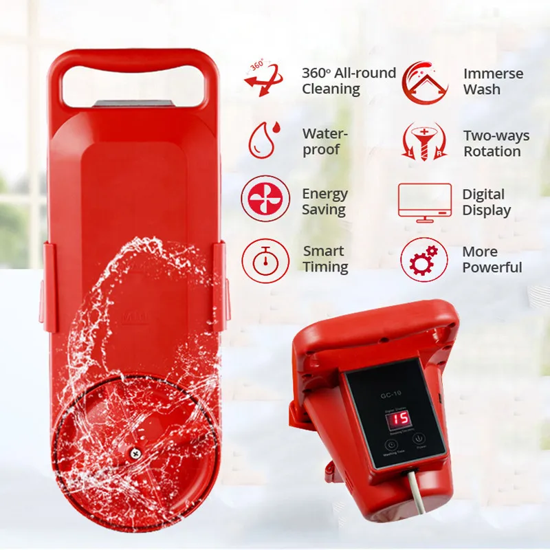 Washing Machine Portable All Round Rotation Digital Timing Electric Mini