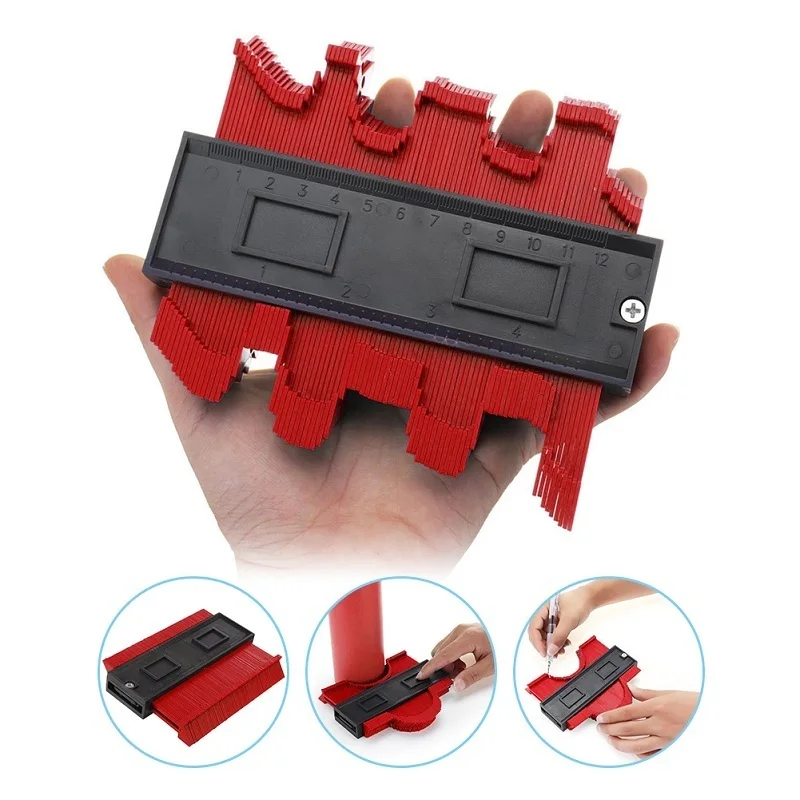 

Plastic Profile Copy Gauge Contour Gauge Duplicator Standard Marking Tools