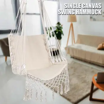 

Nordic Style Hammock Outdoor Indoor Garden Dormitory Safety Hanging Bedroom Hanging Chair For Child Adult Hammock Hanging Chair