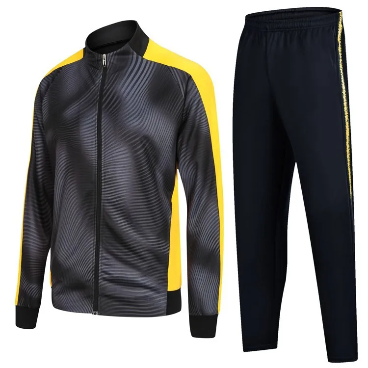 

Long Sleeve Sports Jackets Football Match Uniform Training Outdoor Groups Activity Set Printed Words