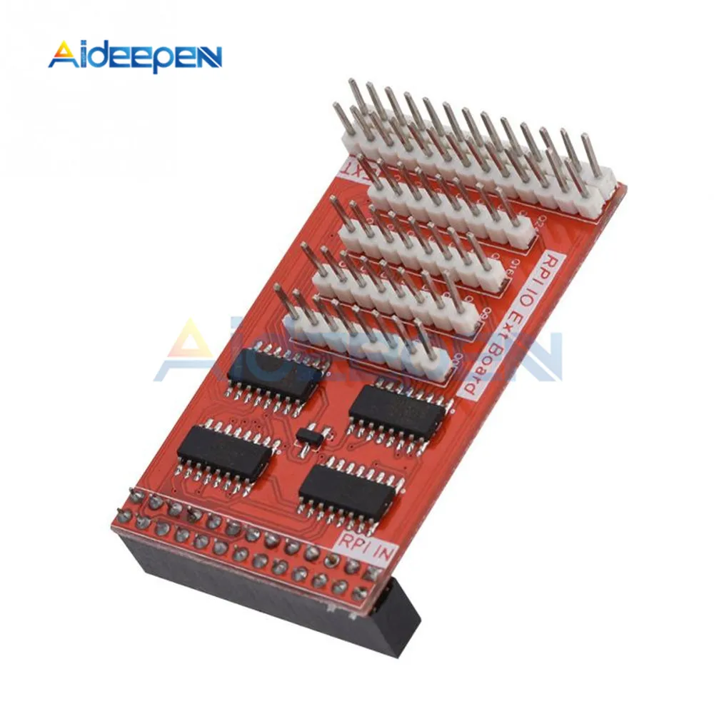 

32 GPIO Expansion Module 8-bit Input & Output IO Extend Adapter Module for Raspberry Pi IO Extend Adapter 74HC595 Chip