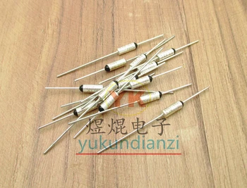 

100 pieces/1 lot 87 degrees 250V 10A 87°C temperature fuse thermal protector metal iron shell temperature fuse