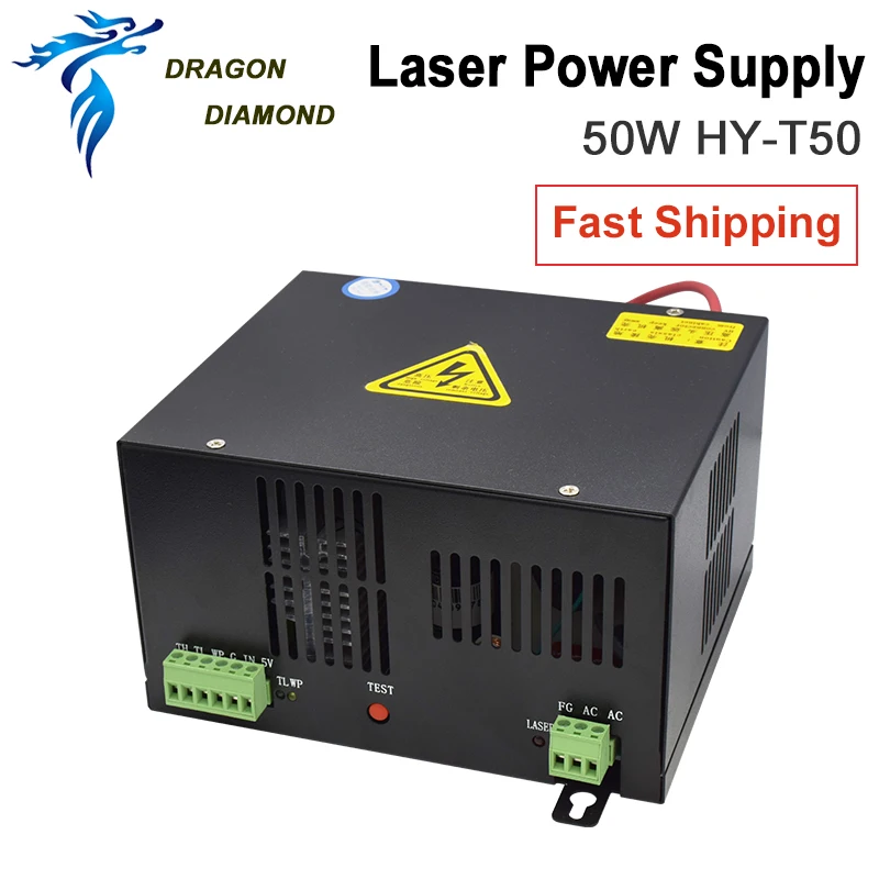 DRAGON DIAMOND 50W CO2 лазерный блок питания для женской серии|supply port|supplies mosaicsuppli |