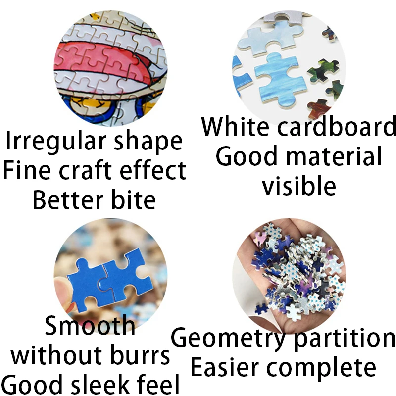 Mini quebra-cabeça educacional, quebra-cabeça inteligente super difícil de  descompressão, brinquedo de lazer, para adultos e crianças, 1000 peças -  AliExpress