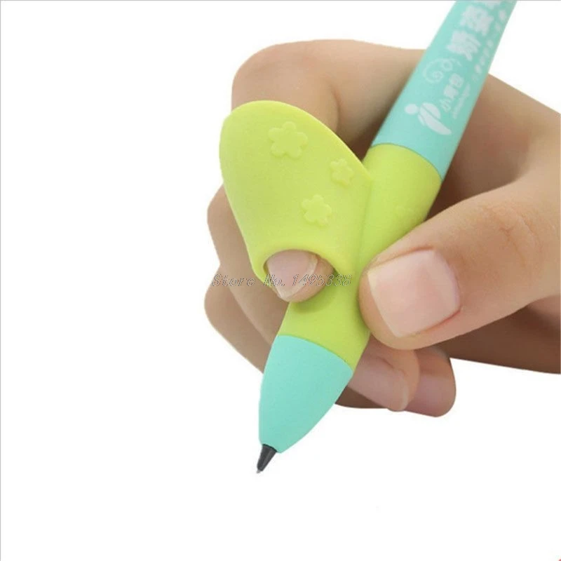 6 шт., письменный корректор, ручка-карандаш, Монтессори, игрушки для детей, обучающее устройство, Корректирующее устройство, держатель ручки, ручка