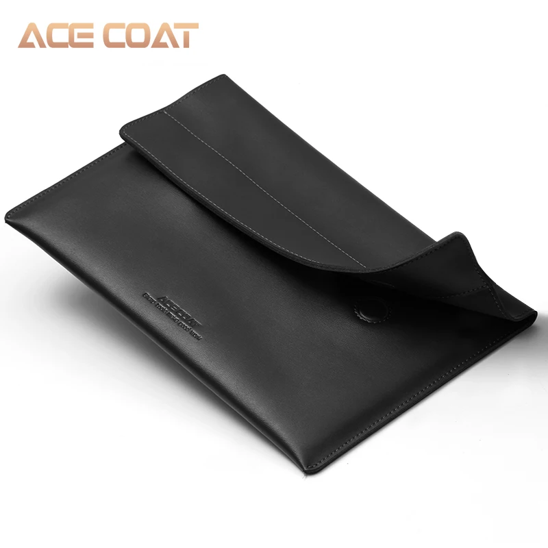 Black ACCOAT раздельный чехол для ноутбука для MacBook Air/Pro 13/15. 4/16 чехол для ноутбука для macbook pro 16 дюймов Чехол для офиса сумки для мужчин - Цвет: Black
