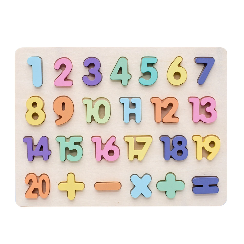 Ручной Захват доска набор Деревянный малыш цифры и алфавит Лобзики Раннее Обучение форма блоки подарок для ребенка детские игрушки развивающие