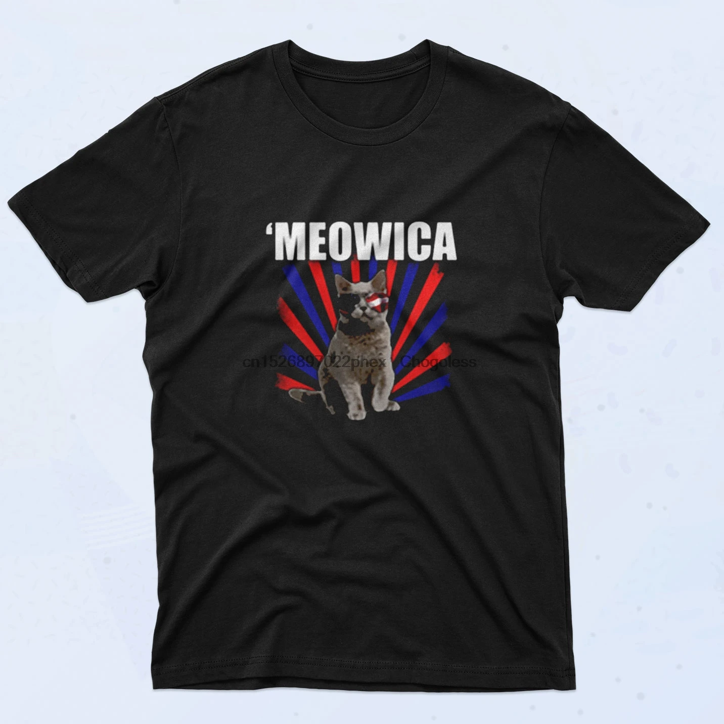 Футболка Cat 4 Of July Meowica 90s |
