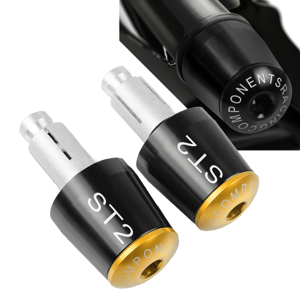 Per Ducati St 2 St2 1998-2003 1999 2000 2001 2002 2003 7/8 "22 Millimetri Di Alluminio Di Cnc Moto Bar End Cap Handle Bar End Cap Tappi Per Le Orecchi