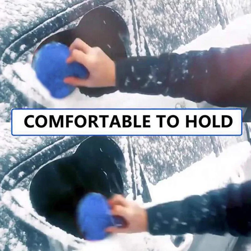 Hot Ice Scraper Car Windshield Snow Scraper Kit Cone-Shaped Funnel Snow Removal Tools J99