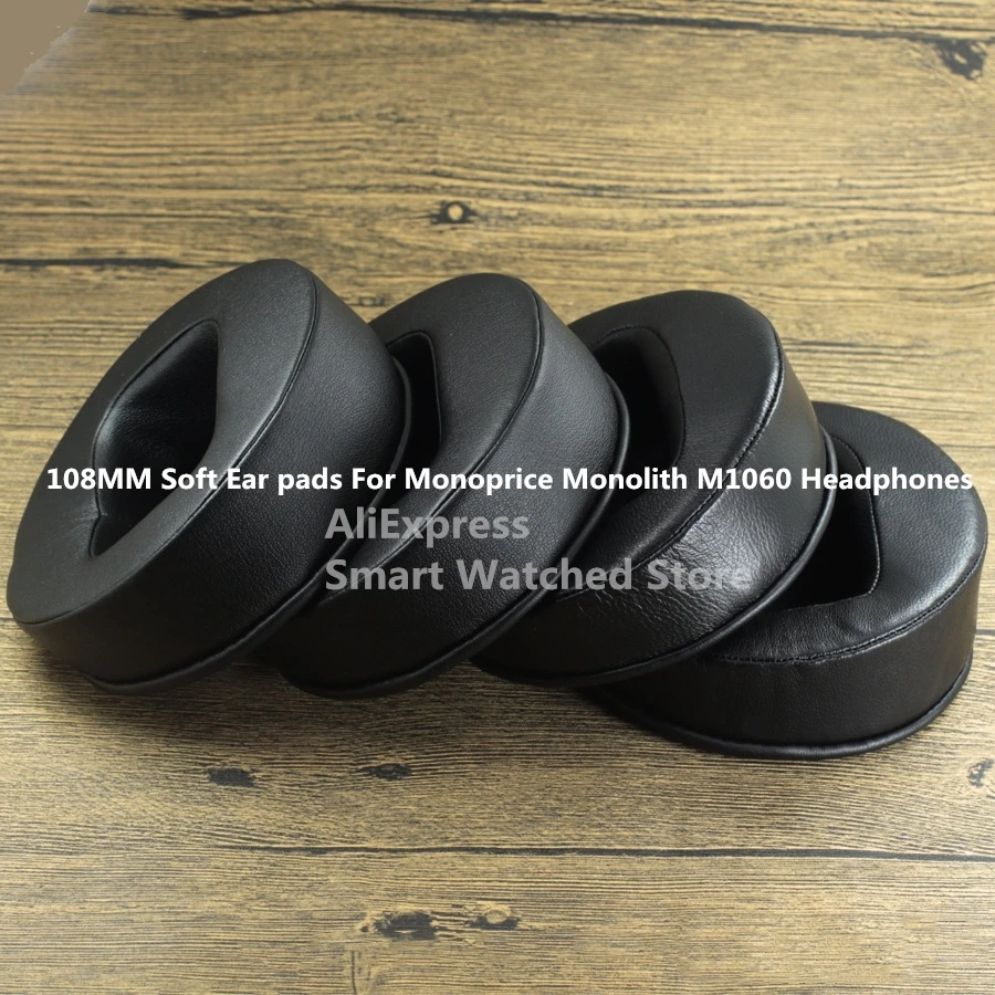 

Амбушюры из мягкой овечьей кожи, 108 мм, для наушников Monoprice Monolith m1060.