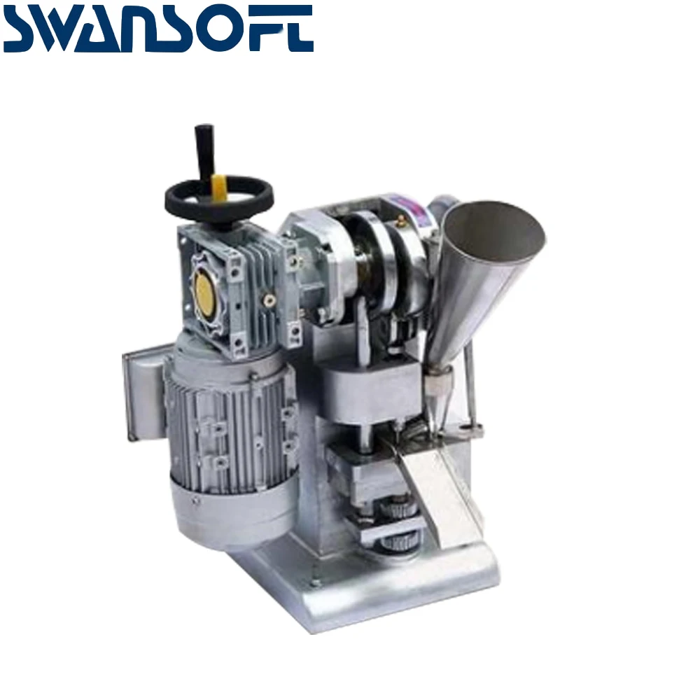 

SWANSOFT hot selling TDP2 tablet press machine tablet pill press machine large diameter tablet press candy tablet press machine