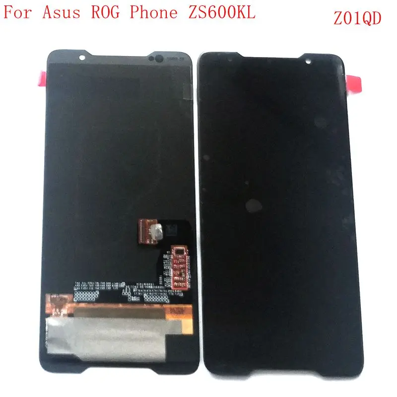 Super Amoled для Asus Zenfone ZS600KL / ROG Phone Z01QD ЖК-экран с сенсорным стеклом дигитайзер в сборе