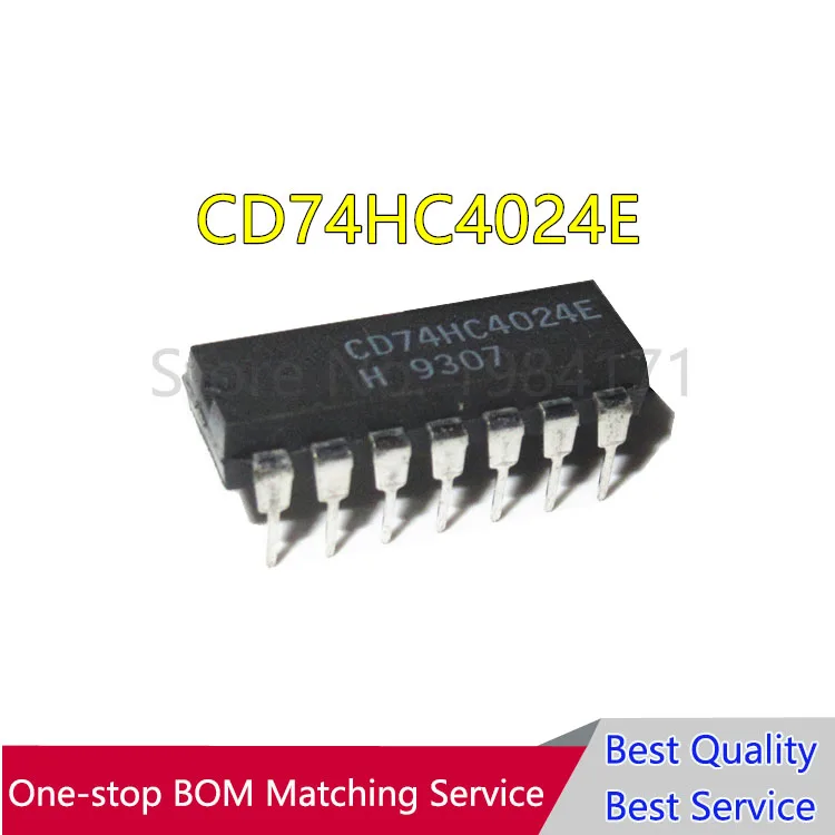 10 шт. CD74HC4024E 74HC4024 Новый | Электронные компоненты и принадлежности