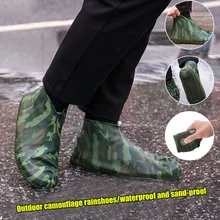 1 пара защищающий от дождя чехол для обуви водонепроницаемый Slicone противоскользящая обувь многоразовое снаряжение для путешествий 2019ing