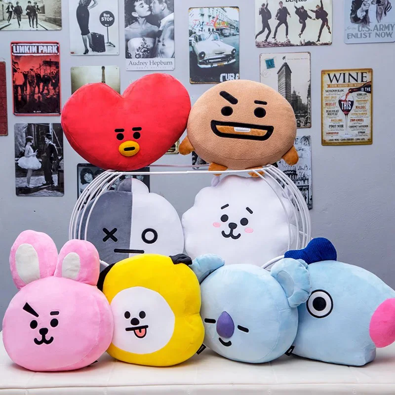 Kpop плюшевые игрушки милые подушки в виде животных собака кролик коала овечка