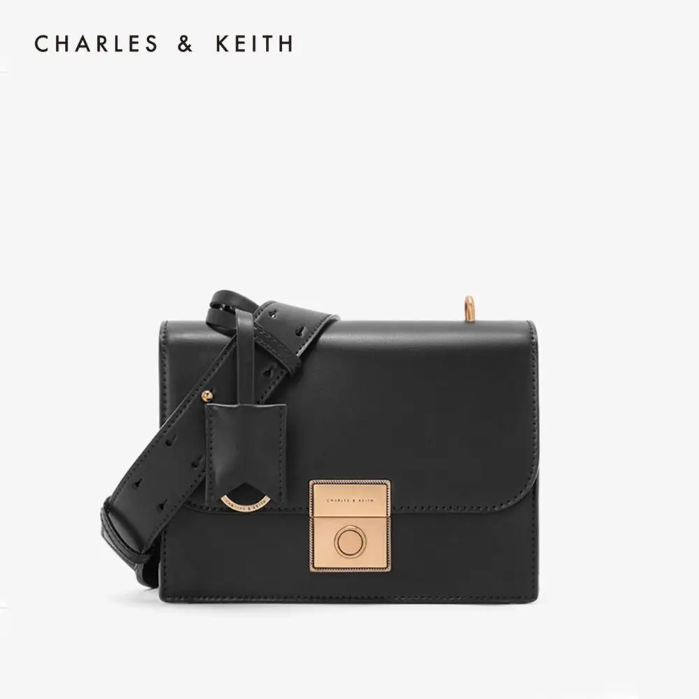 CHARLES＆KEITH Новинка на Весну 2020г. CK2 80780728 Женская Сумка Плечо Металлическая Пряжка