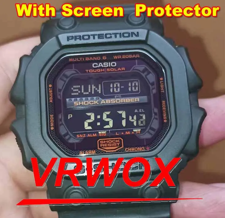 3Pcs For Casio G Shock GX 56 GBX 100 DW 5600 DW D5600 GW 5610 GW M5610 GBD  200 GXW 56 GM 5600 GD 350 TPU Nano Screen Protector|Screen Protectors| -  AliExpress