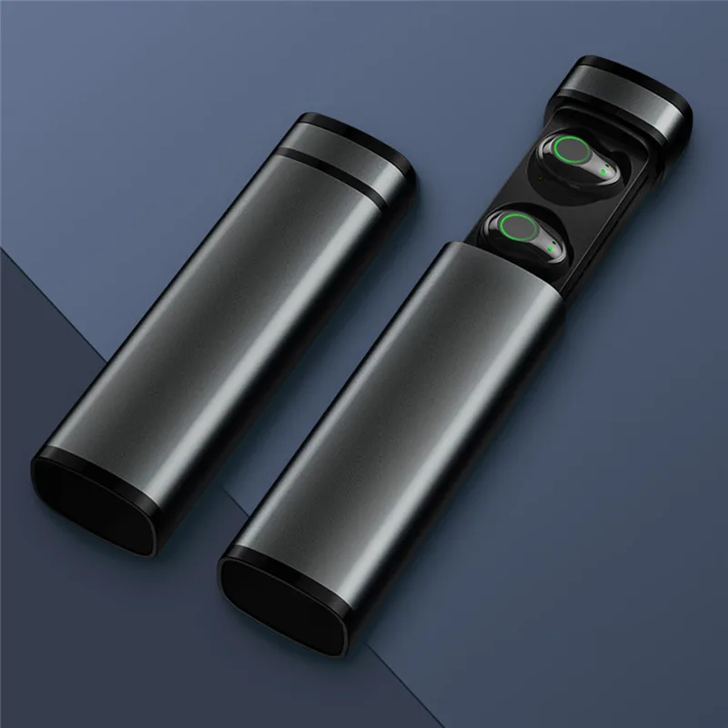 X23 TWS 5,0 Bluetooth наушники 4D стерео беспроводные наушники-вкладыши IPX5 Водонепроницаемая гарнитура 800 мАч светодиодный умный внешний аккумулятор