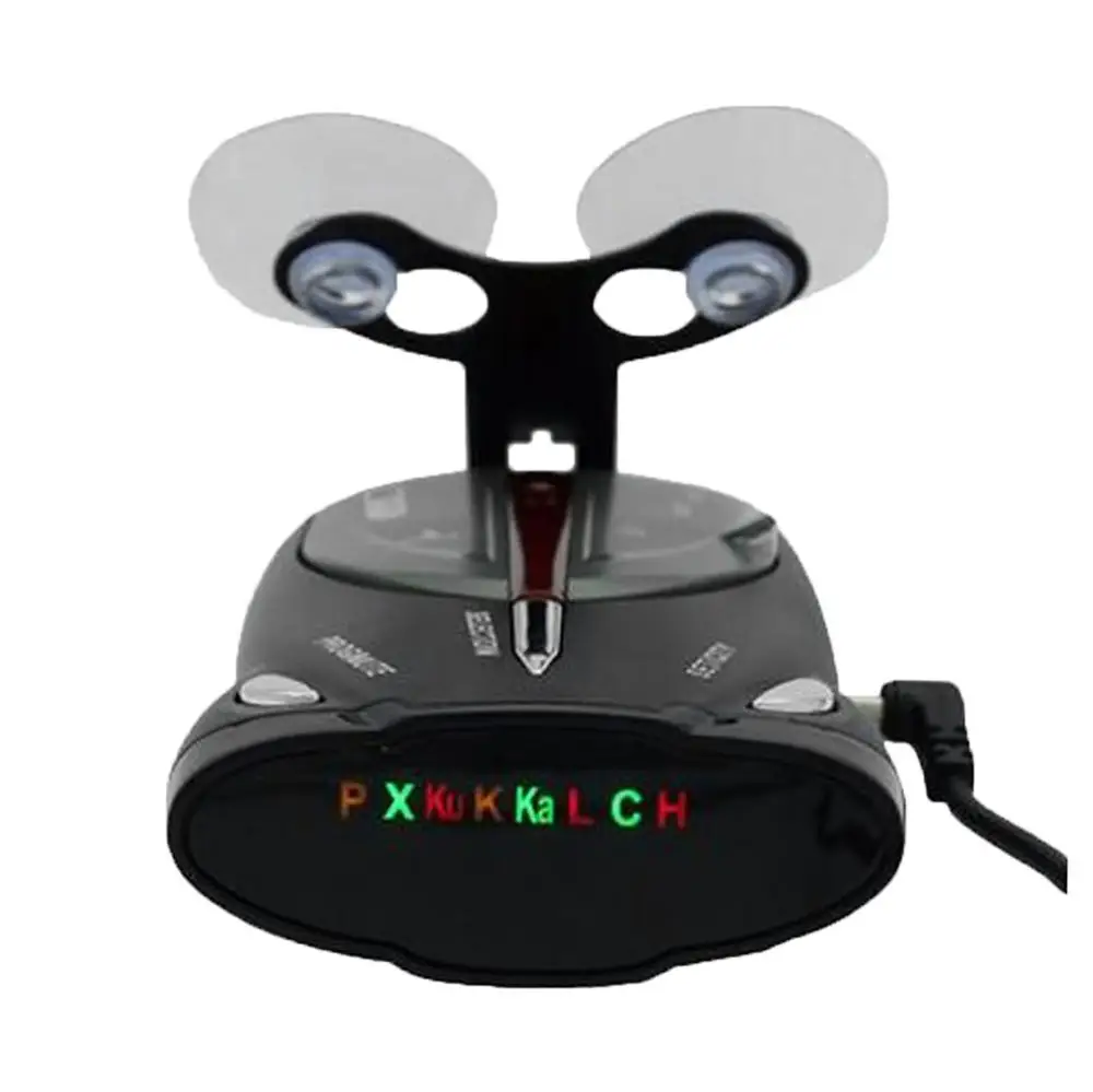 Car Radar Detector 16 Band Voice Alert Radar Signal Detection LED Display 360 Degrees Car Speed Testing Syste