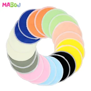 

MABOJ Reusable Breast Pads Bamboo Nurse Organic Nursing Pads 10 Pairs For Mum Washable Waterproof Coton Reutilisable Pregnant