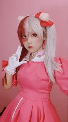Парики для косплея My Hero Academy Todoroki Shouto, высокотемпературное волокно, синтетические волосы, черные, красные волосы с хвостиками+ свободная шапочка для волос