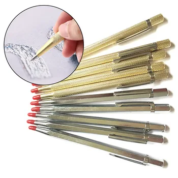 

1 Pcs Tungsten Carbide Tip Scriber Etching Engraving Pen Marking Jewelry Engraver Lettering Metal Scribe Hand Tool