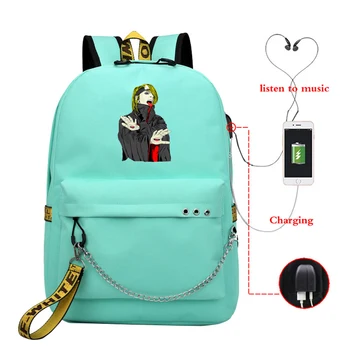 

Women Backpack Laptop Bag Student Bag Nylon Naruto Deidara Designer Women Girls Fashion High-Capacit School Bagpack Mochilas