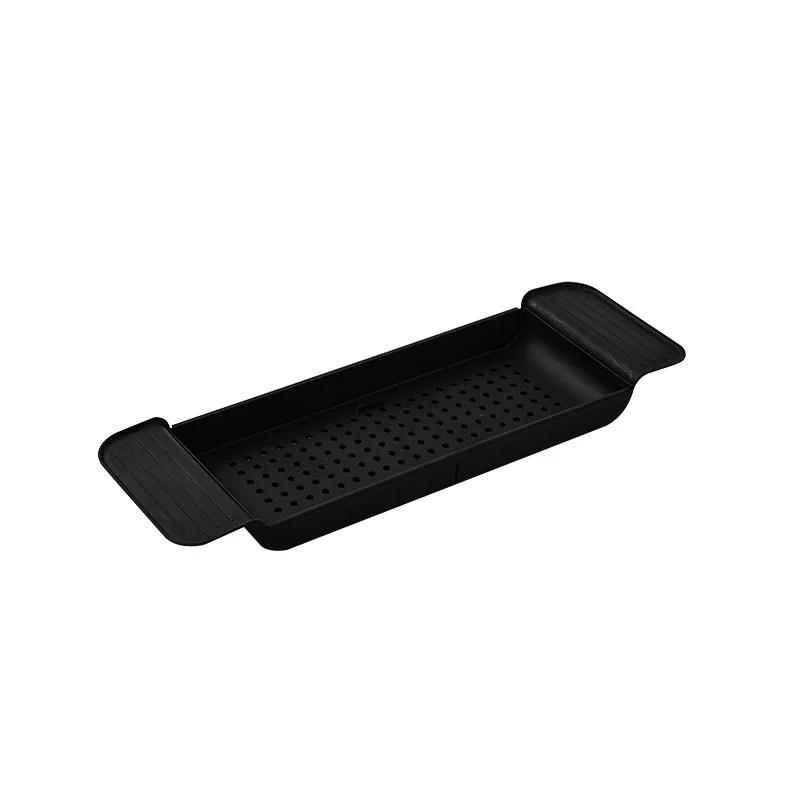 Bathtub Tray Storage Rack Shelf Tub Multi-Function Towel Storage Retractable Bath Shelf In The Bathroom Bathtub Accessories