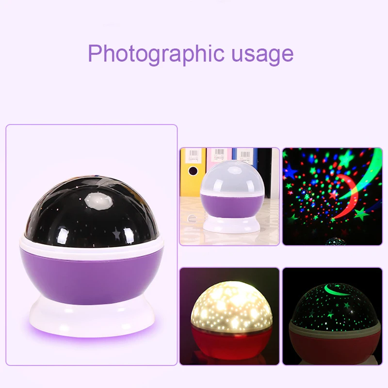 Ночник светодиодный светильник с атмосферой светящаяся лента USB проектор лампа